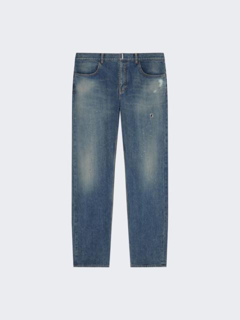 Givenchy Straight Fit Jeans Indigo Blue