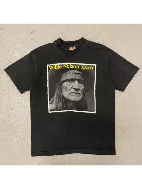 Other Designers Vintage - 1996 Willie Nelson "Spirit" single stitch T-shirt