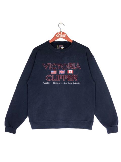 Other Designers Vintage - 90s Victoria Clipper Crewneck Sweatshirts
