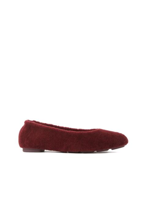 Stuart Weitzman Pirouette Super Chill shearling flat