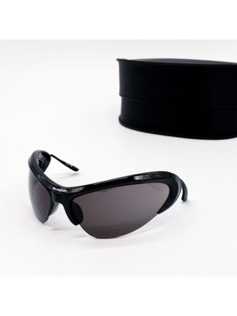 BALENCIAGA NEW BALENCIAGA BB0232S 001 SUNGLASSES BLACK UNISEX EYEWEAR