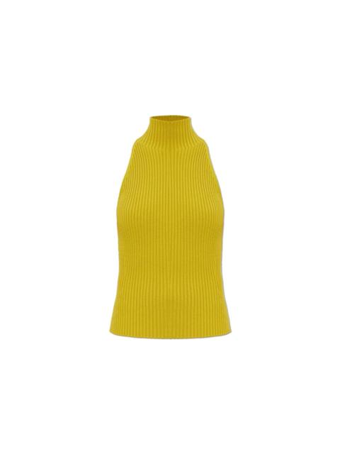 Other Designers Other - ALAÏA Yellow Wool Turtleneck Top New & Authentic (Women's si