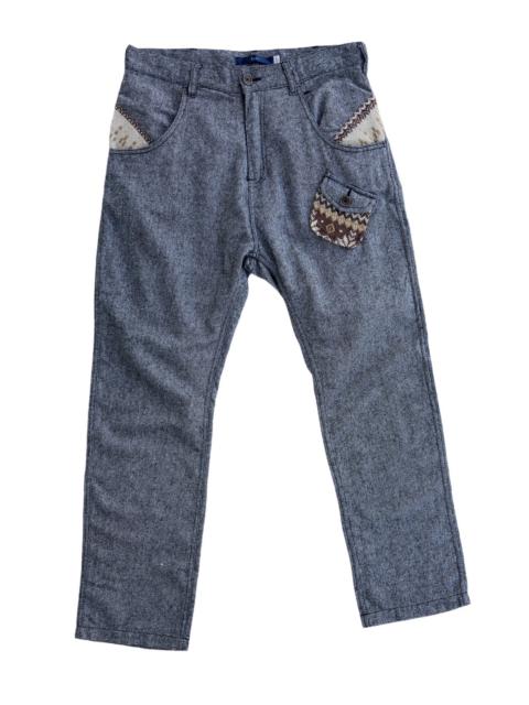 Other Designers Vintage - Japanese Brand Apply Wool Salt & Pepper Kapital Style