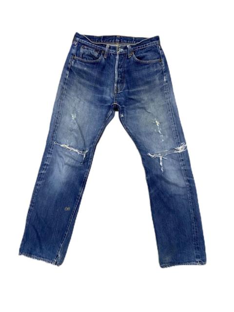 Kapital JAPAN BRAND DENIME RIPPED JEANS SELVEDGE