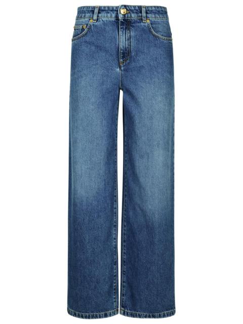 Moschino Moschino Blue Cotton Jeans