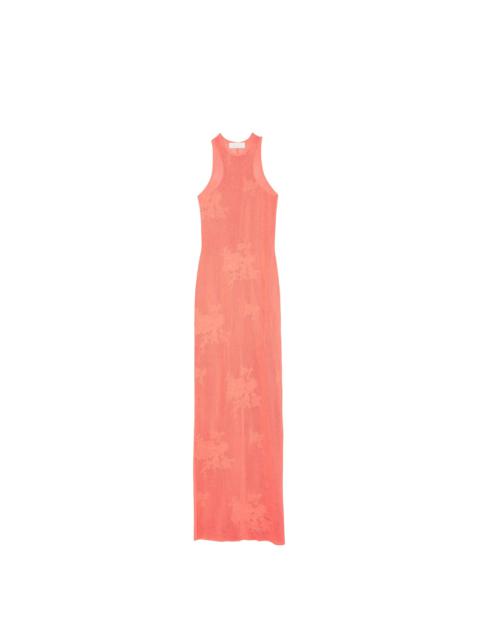 Fleur du Mal Lace Pointelle Maxi Dress