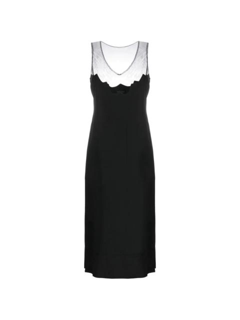 Simone Rocha sleeveless midi dress