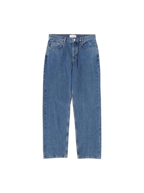 Marine Serre "moon Waxed" Jeans