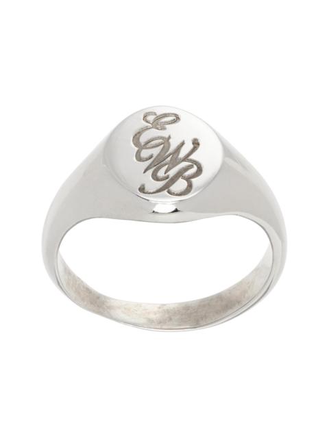 ERNEST W. BAKER 'EWB' Signet Ring
