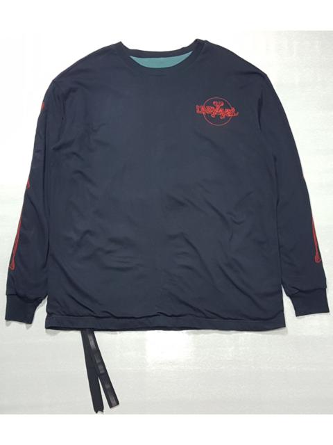 Other Designers Ben Taverniti Unravel Project Bones Embroidered Sweatshirt