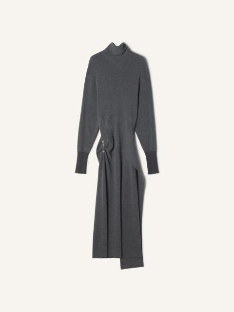 Lanvin WOOL AND CASHMERE MIDI DRESS