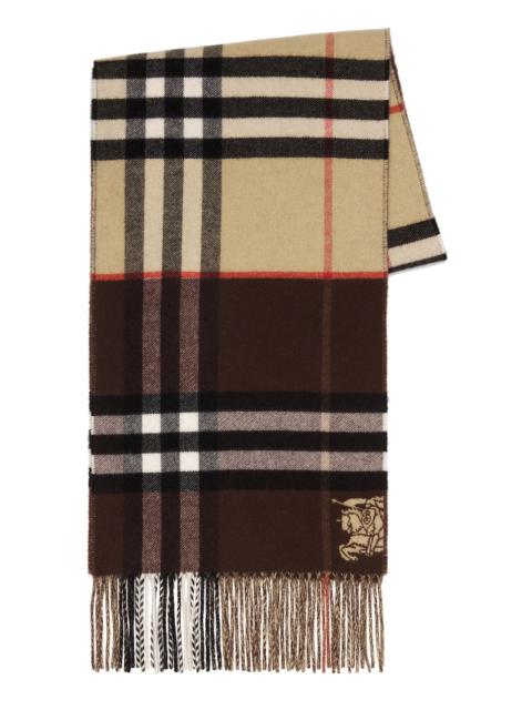 Burberry Double Giant Check Scarf