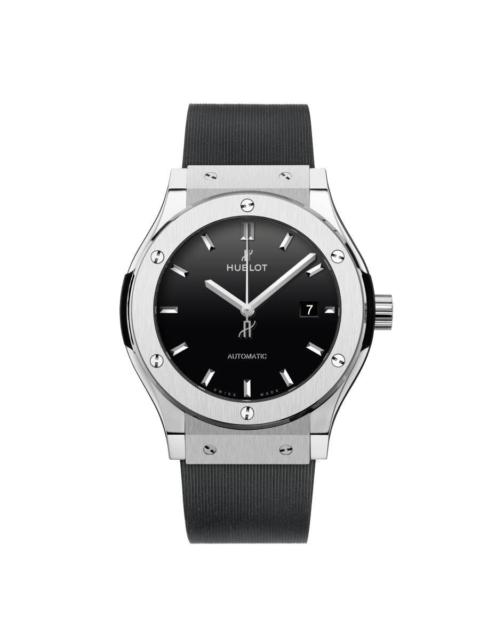 Hublot Hublot Classic Fusion Titanium Black Shiny Automatic Men's Watch 542.NX.1270.RX