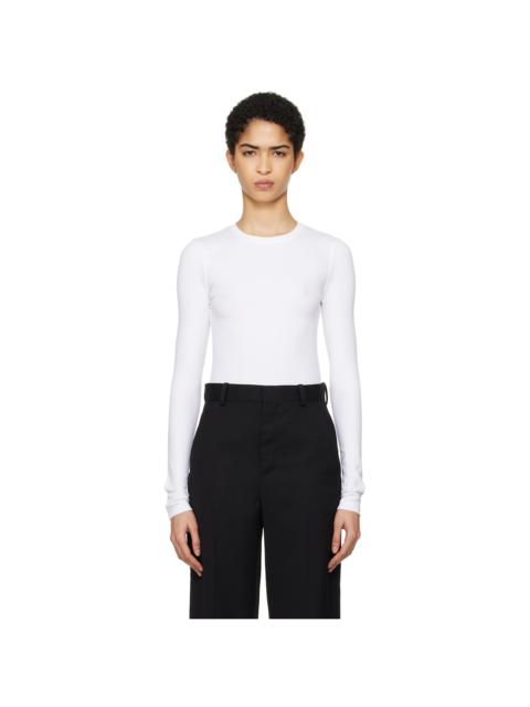 WARDROBE.NYC White Opaque Long Sleeve T-shirt