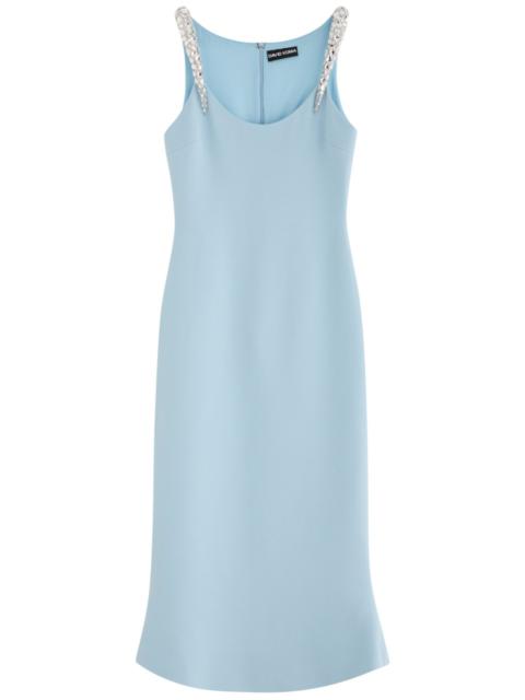 short denim dress near me Tank for Tall Women in New Colorado Blue M / Extra Tall / New Colorado Blue Memorial day Reclaimed Vintage denim smock Size:pxs (0P/2P) way opening adds both