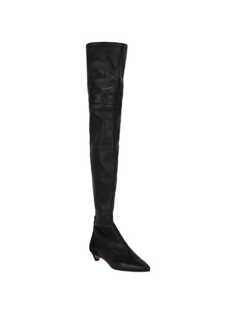Givenchy Givenchy Leather Over-The Knee Boot