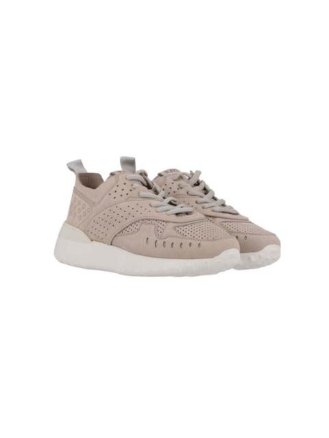 Tod's Tods Womens Pearl Grey Sneaker, Size 7