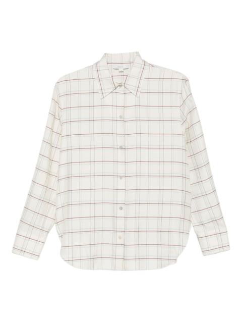 Vince checke-pattern shirt
