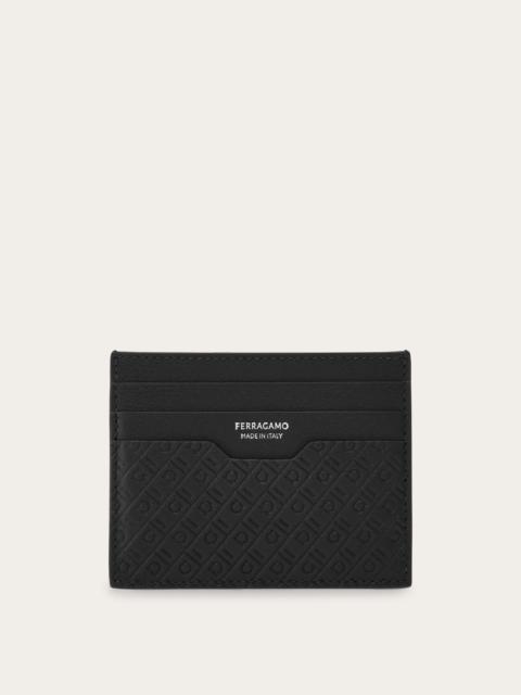 FERRAGAMO Ferragamo Monogram credit card holder