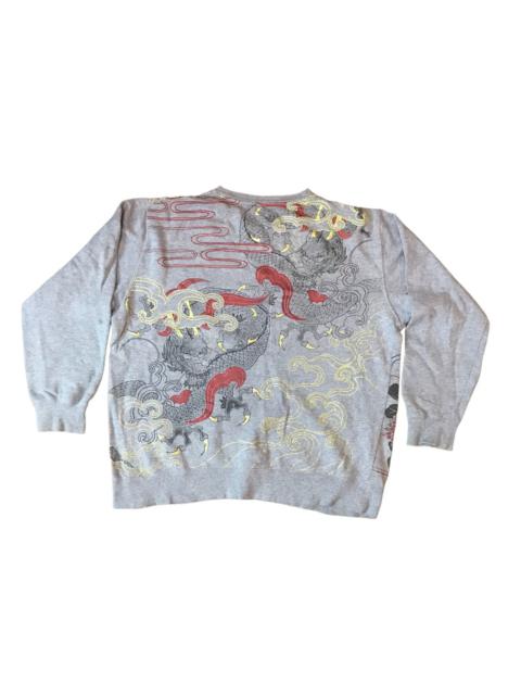 Other Designers Japanese Brand × Vintage - ‼️SWEATSHIRT SORRIDERE SUKAJAN DRAGON‼️