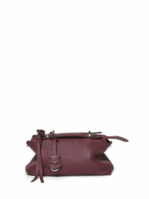 FENDI Fendi Women Burgundy By The Way Selleria Medium Reversible Handbag