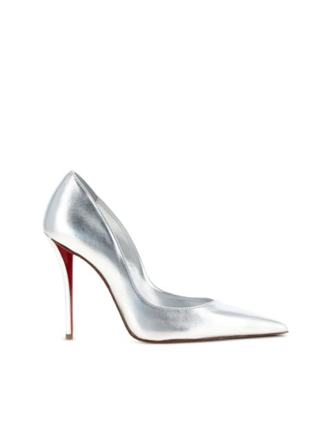 100mm Miss Z leather pointed-toe pumps
