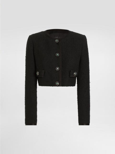 Dolce & Gabbana Rachel basketweave jacket