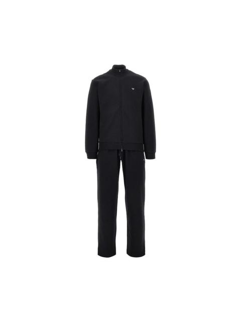 Other Designers Ea Bodywear Cotton Tracksuit Black Men
