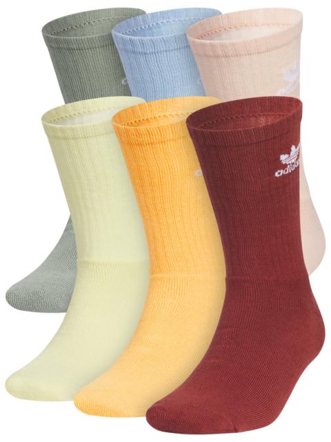 adidas adidas adidas Originals Trefoil Crew Socks 6 Pack