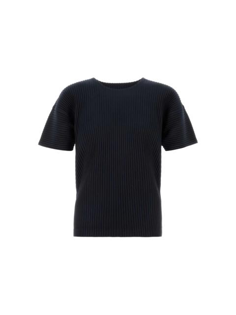 ISSEY MIYAKE SS25 SHORT-SLEEVE T-SHIRT - NAVY