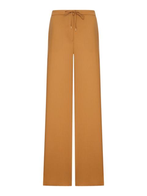 Max Mara Studio Max Mara Studio Women Lightweight Wool Canvas Trousers