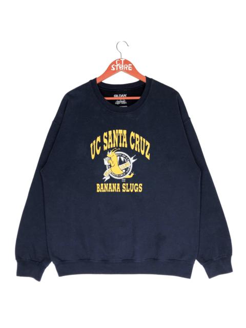 Other Designers Vintage - UC Santa Cruz Banana Slugs Sweatshirts Crew Big Logo
