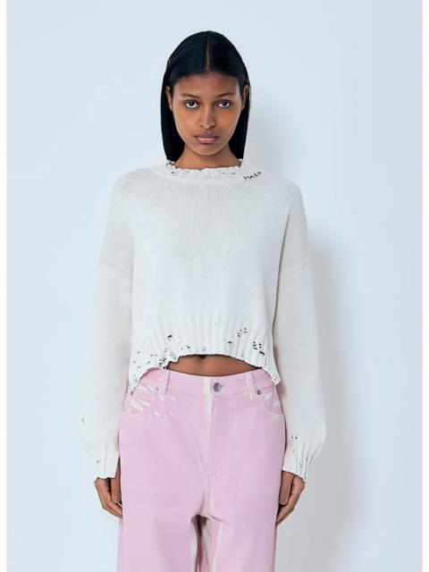Marni Marni Women Logo Motif Sweater