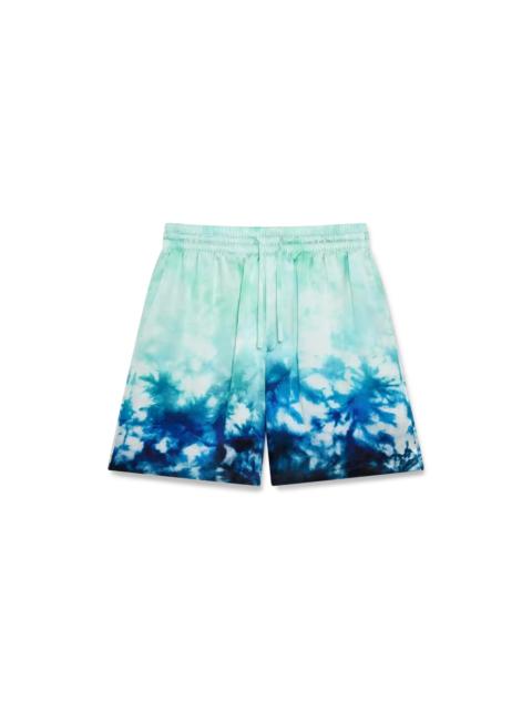 CASABLANCA Surf Lotus Silk Shorts