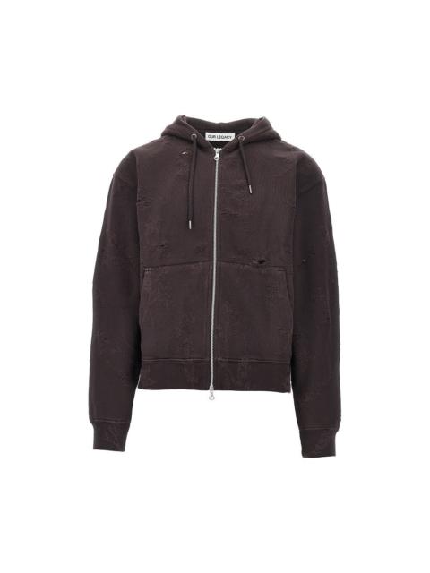 Our Legacy Our Legacy Rascal Full-zip Hoodie Brown