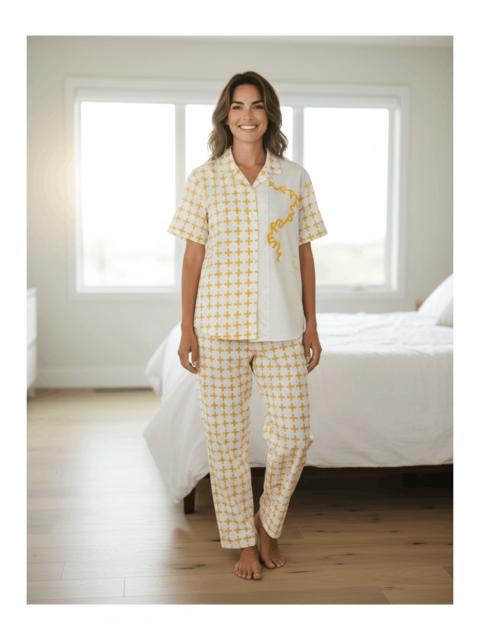 Other Designers Disney × Jean Charles De Castelbajac - Vintage 90’s Castelbajac Meslits Mellow Monogram Pajama Set