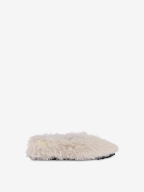 Moschino SOFT FABRIC BALLET FLATS