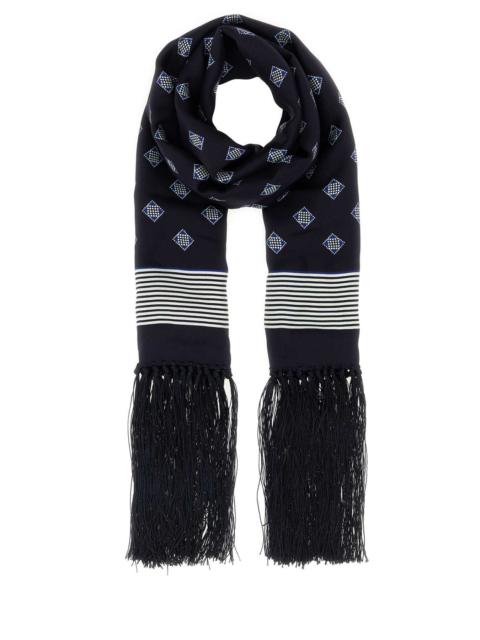 BODE Bode Men Printed Silk Scarf