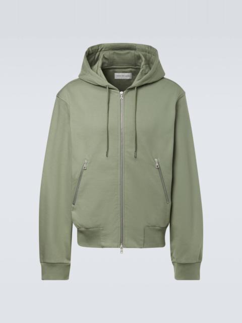 Dries Van Noten Cotton zip-up hoodie