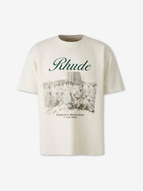 Rhude COTTON GRAPHIC T-SHIRT