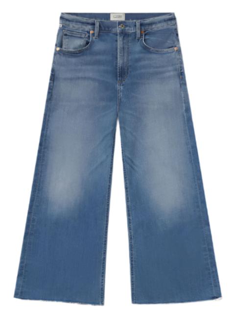 Citizens of Humanity Lyra Wide Leg Crop in Bhodi