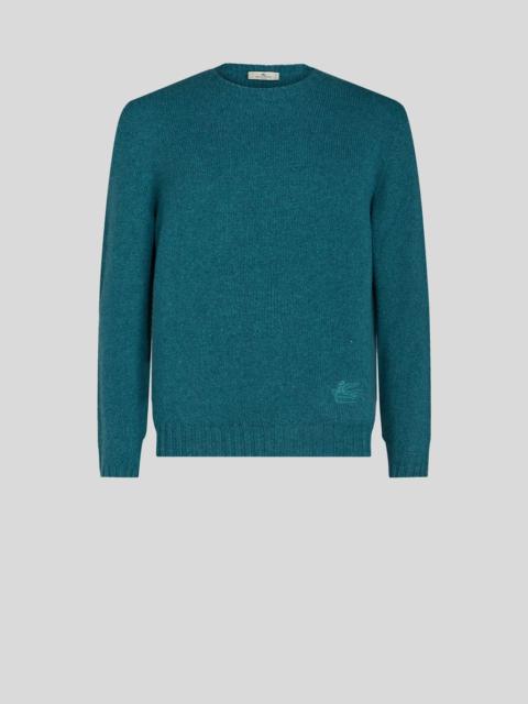 Etro CASHMERE JUMPER WITH LOGO