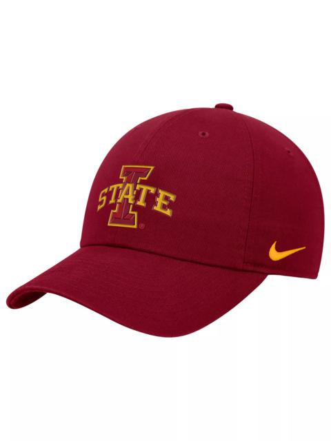 Nike Nike Adult Iowa State Cyclones Crimson Logo Club Adjustable Hat