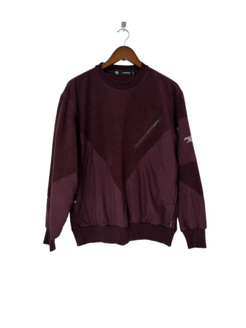 UNDERCOVER Jun takahashi Undercover X GU Flecce Sweatshirt MA-1 stlye