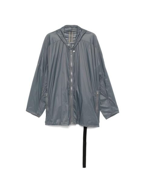 Rick Owens DRKSHDW HOODED PETER JACKET - STONE