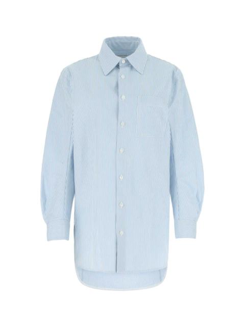 Bottega Veneta Bottega Veneta Women Embroidered Cotton Oversize Shirt