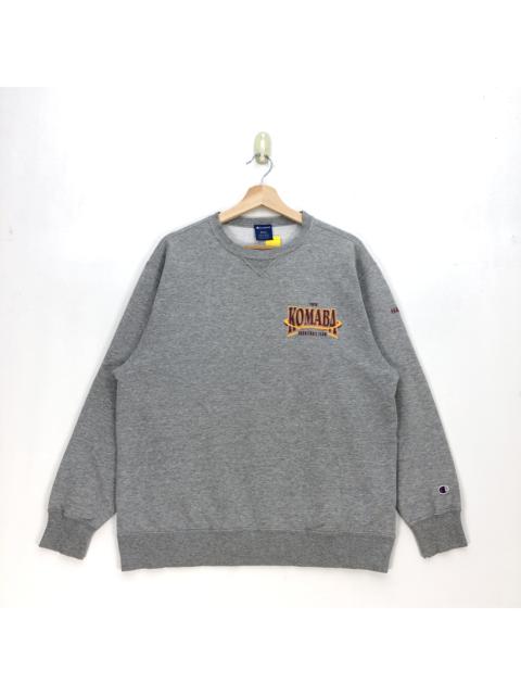 Other Designers Vintage - Champion Sweatshirt Komaba Baseball Team Champion Sweater