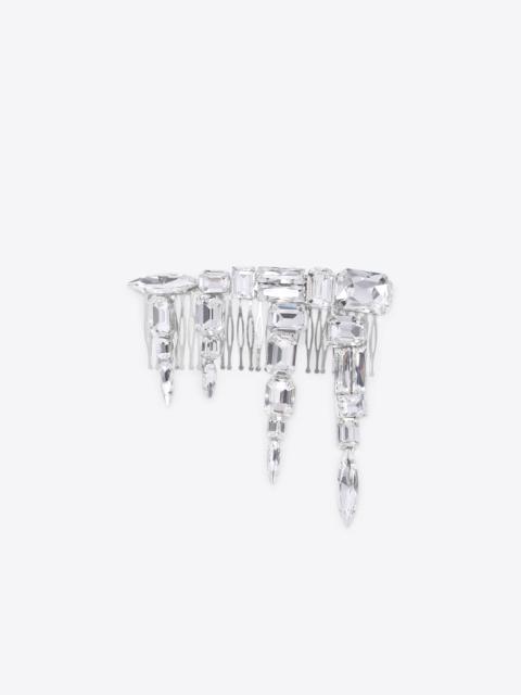 AREA CRYSTAL CLUSTER HAIRPIECE