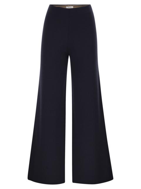 Max Mara Maxmara Women Mxpstrillo - Viscose Crêpe Knit Trousers