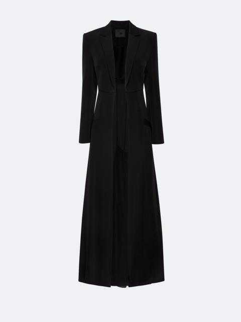 LAPOINTE Matte Crepe Combo Jacket